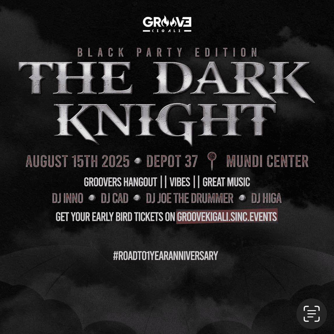 The Dark Knight (All Black Party)