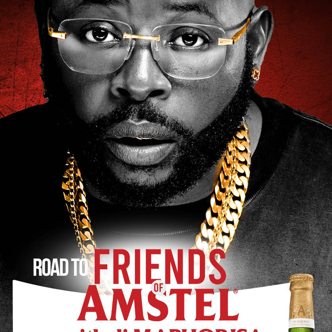 Road to Friends of Amstel with Maphorisa